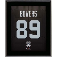 Brock Bowers Raiders Jersey Number Plaque at PristineAuction.com
