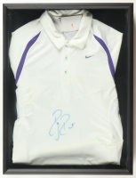 Roger Federer Signed Custom Framed Polo Display (JSA) at PristineAuction.com