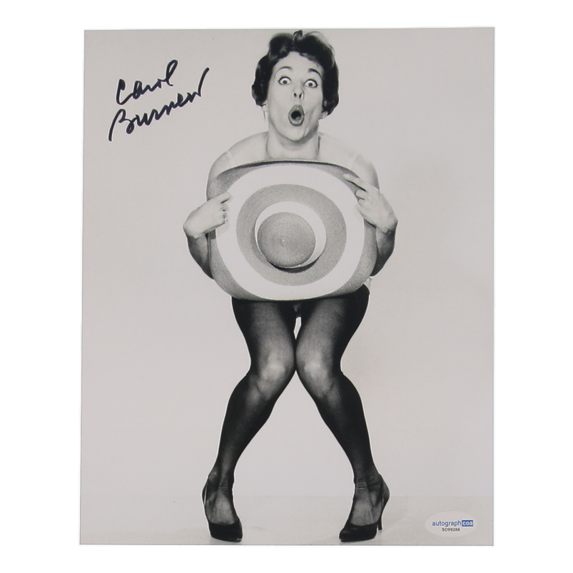 Carol Burnett Signed 8x10 Photo (ACOA) at PristineAuction.com Carol Burnett Signed 8x10 Photo (ACOA) at PristineAuction.com