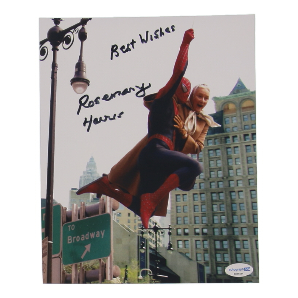 Rosemary Harris Signed "Spider-Man" 8x10 Photo Inscribed "Best Wishes" (ACOA) at PristineAuction.com