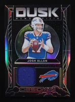 Josh Allen 2024 Panini Obsidian Dusk Memorabilia #12 at PristineAuction.com