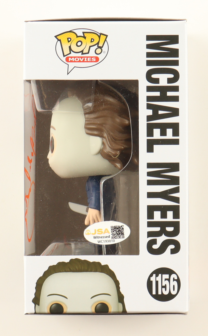 James Jude Courtney Signed "Halloween" #1156 Michael Myers Funko Pop! Vinyl Figure (JSA) at PristineAuction.com James Jude Courtney Signed "Halloween" #1156 Michael Myers Funko Pop! Vinyl Figure (JSA) at PristineAuction.com