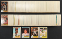 1981 Fleer Baseball Complete Set of (660) Cards with Fernando Valenzuela #140 RC, Rickey Henderson #574, Nolan Ryan #57, Kirk Gibson #481 RC at PristineAuction.com