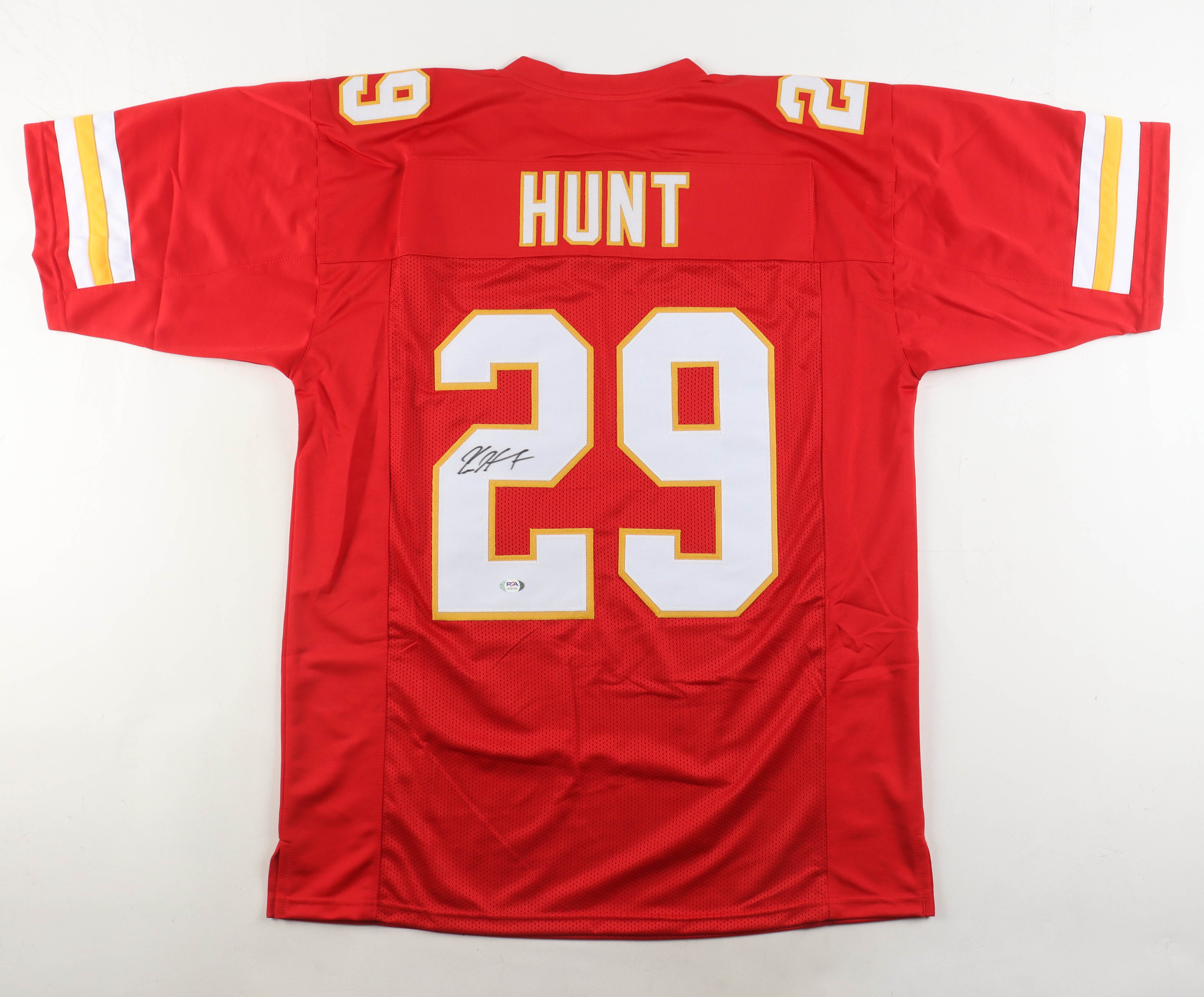 Kareem Hunt Signed Jersey (PSA) at PristineAuction.com Kareem Hunt Signed Jersey (PSA) at PristineAuction.com