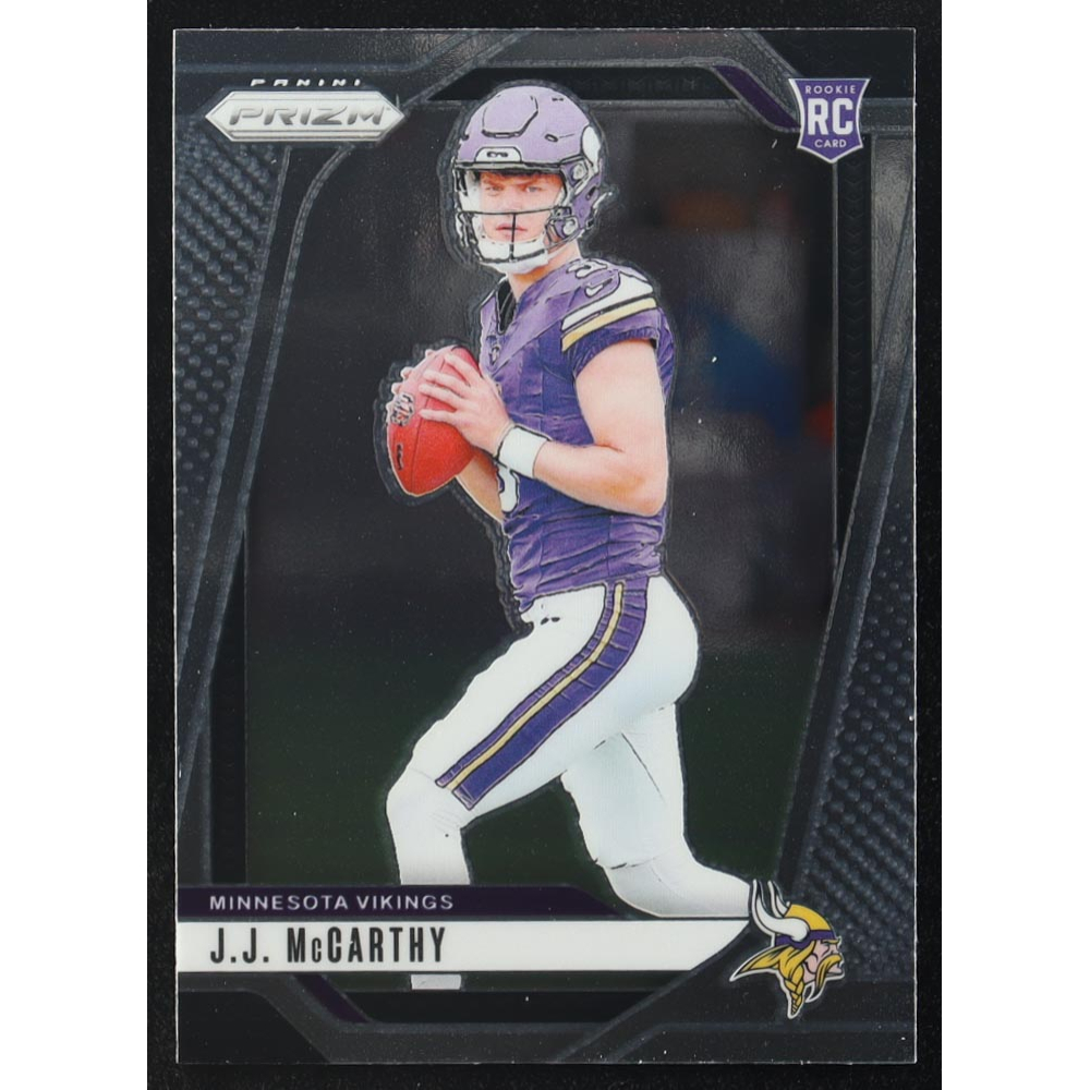 JJ McCarthy 2024 Panini Prizm #400 RC at PristineAuction.com