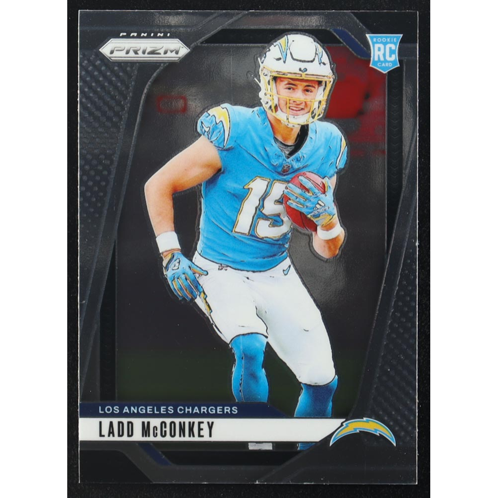 Ladd McConkey 2024 Panini Prizm #365 RC at PristineAuction.com
