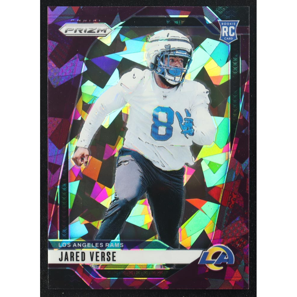 Jared Verse 2024 Panini Prizm Purple Ice #341 RC #40/225 at PristineAuction.com