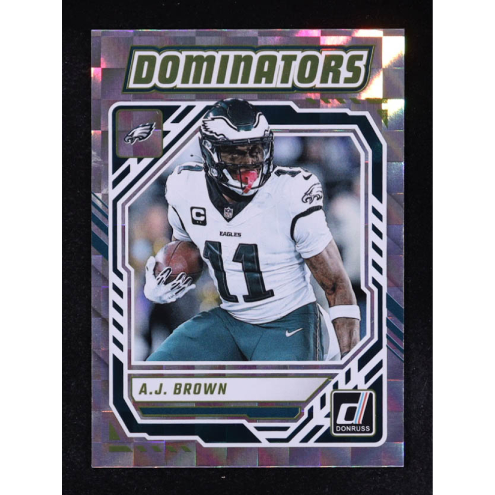 A.J. Brown 2025 Donruss Dominators #3 at PristineAuction.com