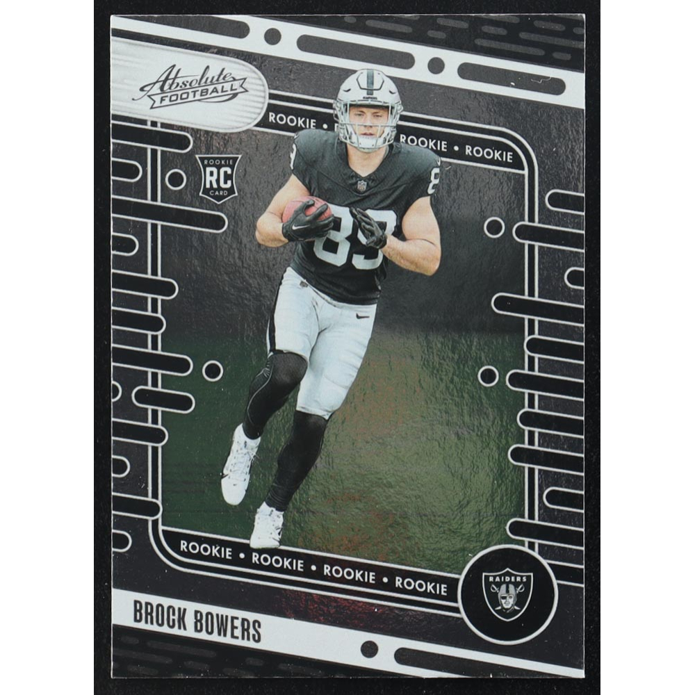 Brock Bowers 2024 Absolute #113 RC at PristineAuction.com