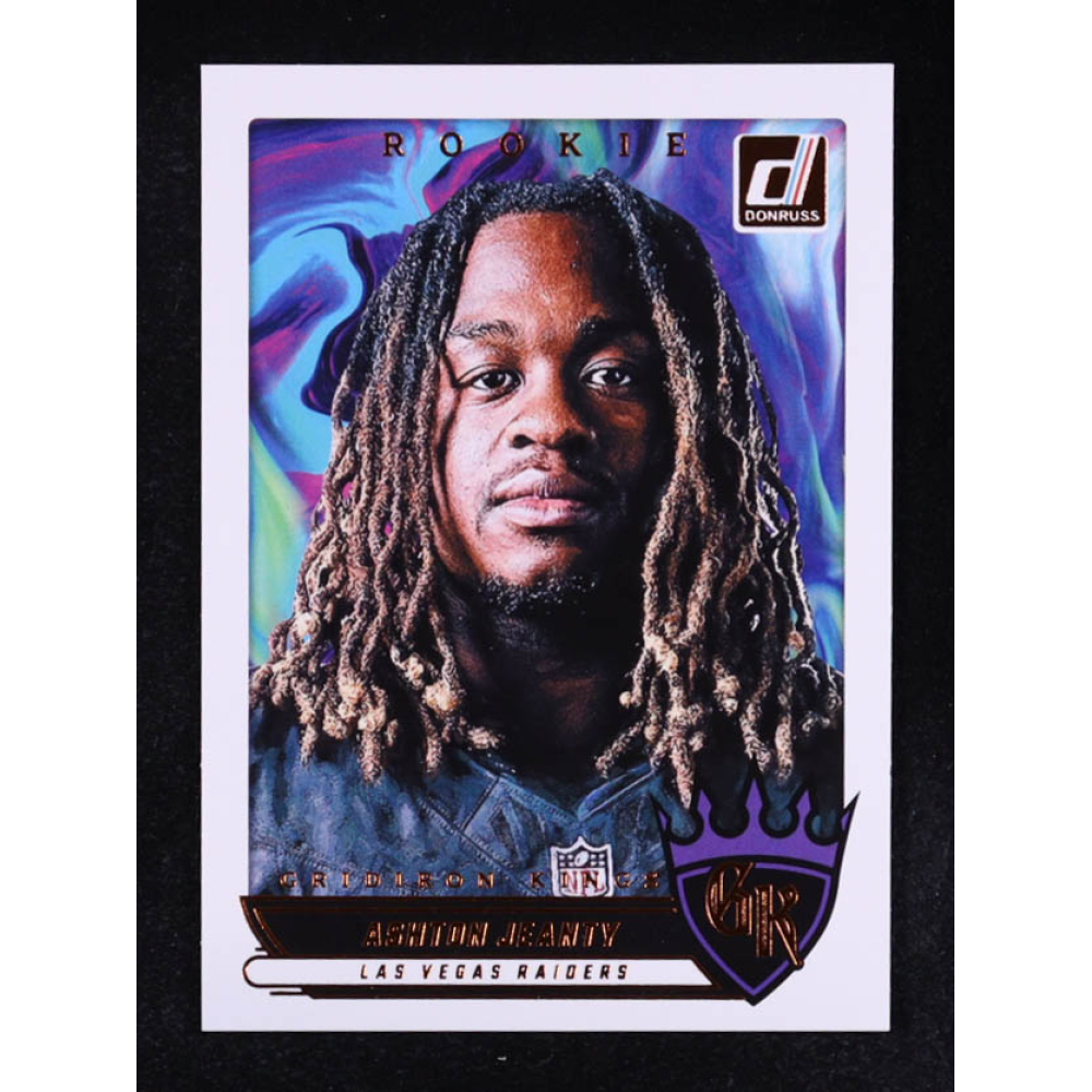Ashton Jeanty 2025 Donruss Rookie Gridiron Kings #1 RC at PristineAuction.com