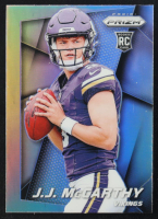 JJ McCarthy 2024 Panini Prizm Flashback Silver #3 RC at PristineAuction.com