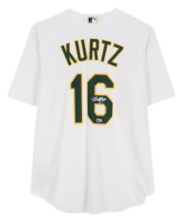 Nick Kurtz Signed Athletics Nike Authentic Jersey (MLB) at PristineAuction.com