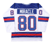 Robert O'Neill Signed 1980 Team USA "Miracle" Jersey Inscribed "Never Quit" (PSA) at PristineAuction.com