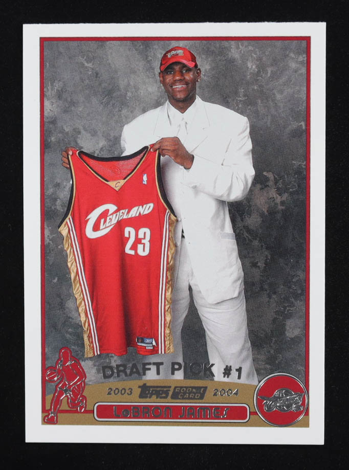 LeBron James 2003-04 Topps #221 RC at PristineAuction.com LeBron James 2003-04 Topps #221 RC at PristineAuction.com