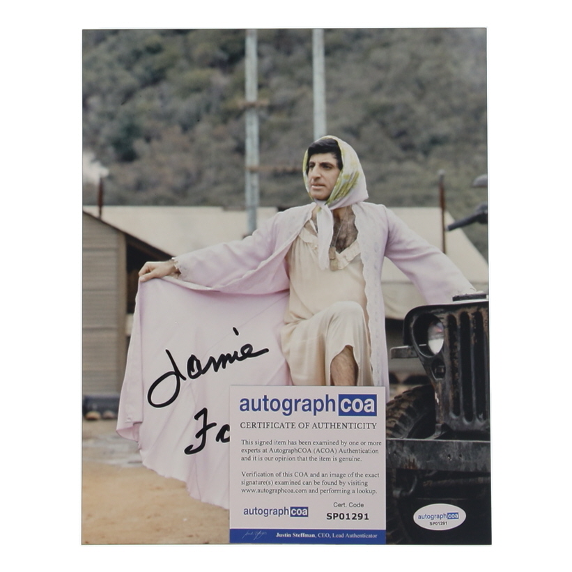 Jamie Farr Signed "M*A*S*H" 8x10 Photo (ACOA) at PristineAuction.com Jamie Farr Signed "M*A*S*H" 8x10 Photo (ACOA) at PristineAuction.com