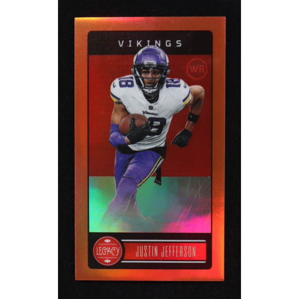 Justin Jefferson 2023 Panini Legacy Premium Edition Orange Mini #65 #045/125 at PristineAuction.com