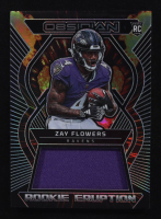 Zay Flowers 2023 Panini Obsidian Rookie Eruption Memorabilia #REM-ZFL RC #056/199 at PristineAuction.com