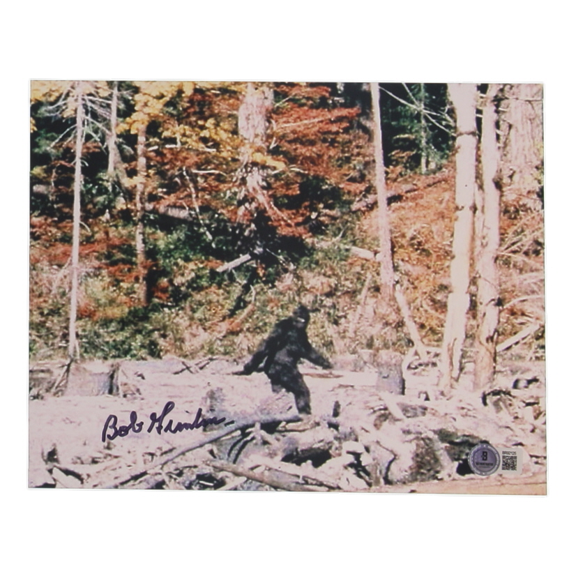 Bob Gimlin Signed 8x10 Photo (Beckett) at PristineAuction.com Bob Gimlin Signed 8x10 Photo (Beckett) at PristineAuction.com