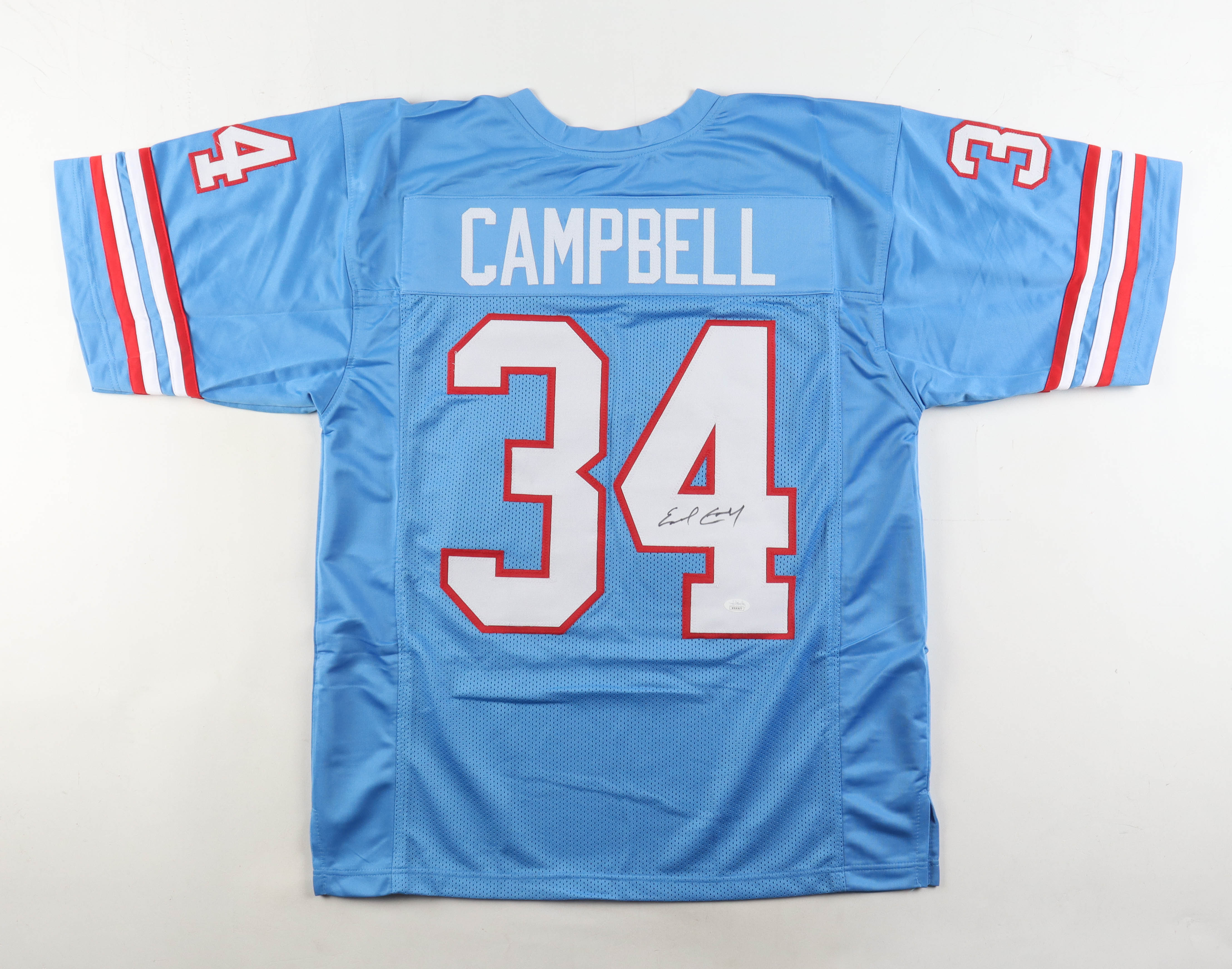 Earl Campbell Signed Jersey (JSA) at PristineAuction.com Earl Campbell Signed Jersey (JSA) at PristineAuction.com