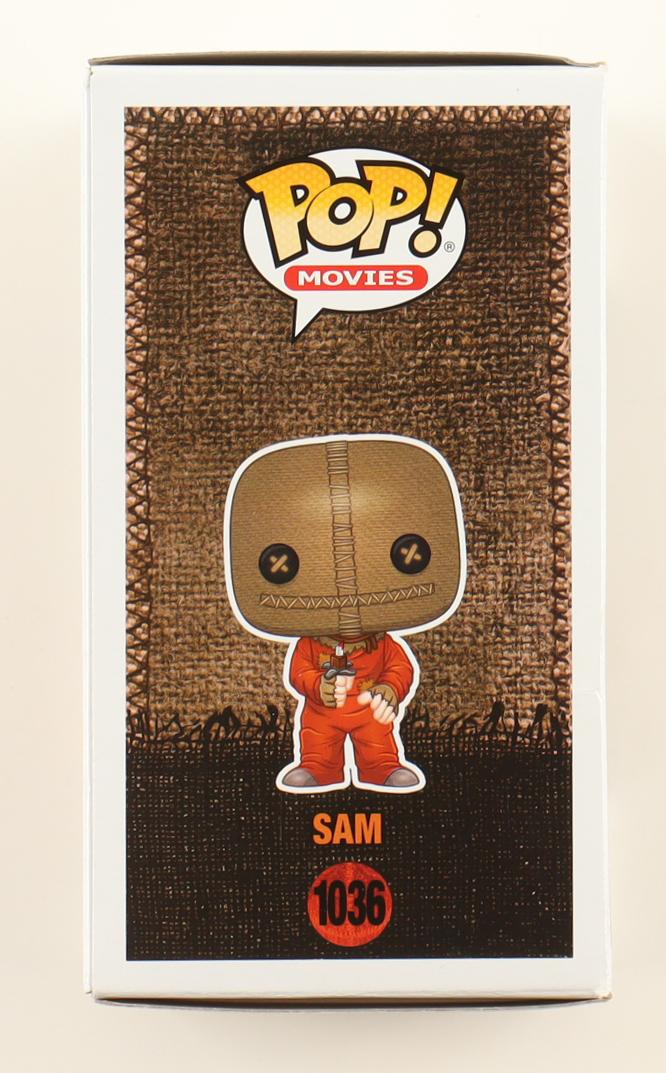 Quinn Lord Signed "Trick'r Treat" #1036 Sam Funko Pop! Vinyl Figure Inscribed "Sam" (JSA) at PristineAuction.com Quinn Lord Signed "Trick'r Treat" #1036 Sam Funko Pop! Vinyl Figure Inscribed "Sam" (JSA) at PristineAuction.com