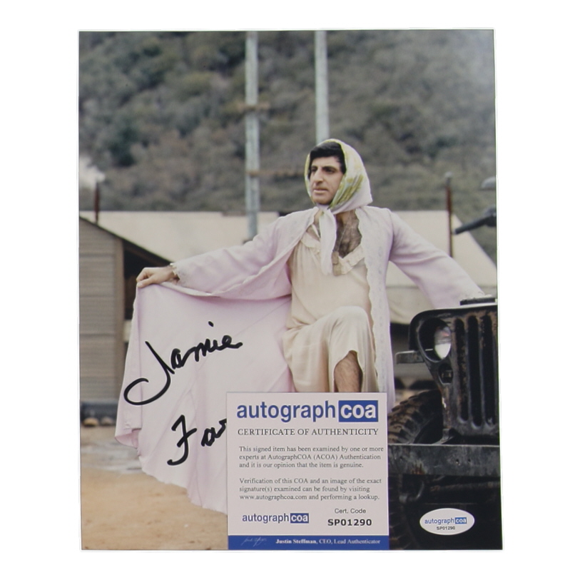 Jamie Farr Signed "M*A*S*H" 8x10 Photo (ACOA) at PristineAuction.com Jamie Farr Signed "M*A*S*H" 8x10 Photo (ACOA) at PristineAuction.com