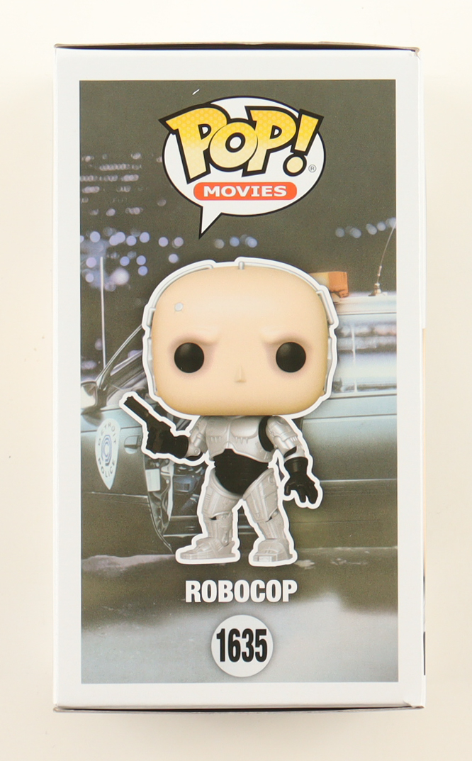 Peter Weller Signed "Robocop" #1635 Robocop Funko Pop! Vinyl Figure Inscribed "Robo 10/17/25" (JSA) at PristineAuction.com Peter Weller Signed "Robocop" #1635 Robocop Funko Pop! Vinyl Figure Inscribed "Robo 10/17/25" (JSA) at PristineAuction.com