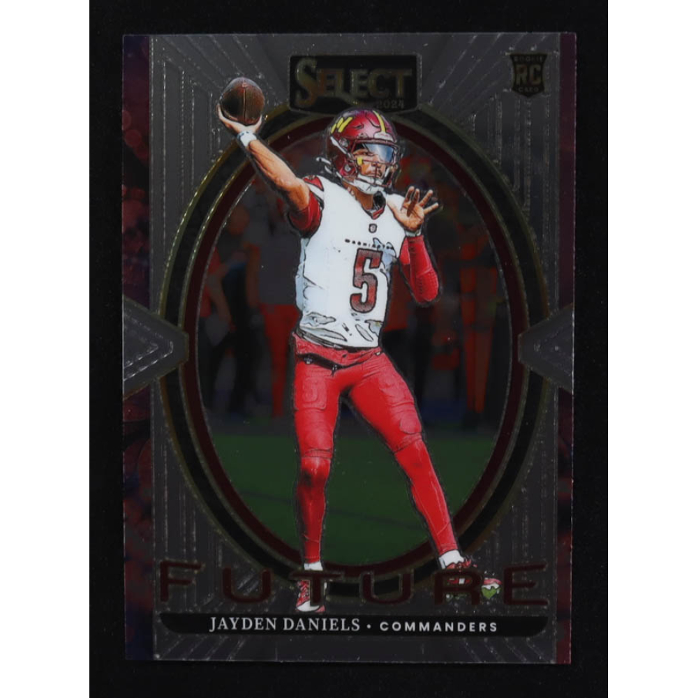 Jayden Daniels 2024 Select Select Future #4 RC at PristineAuction.com