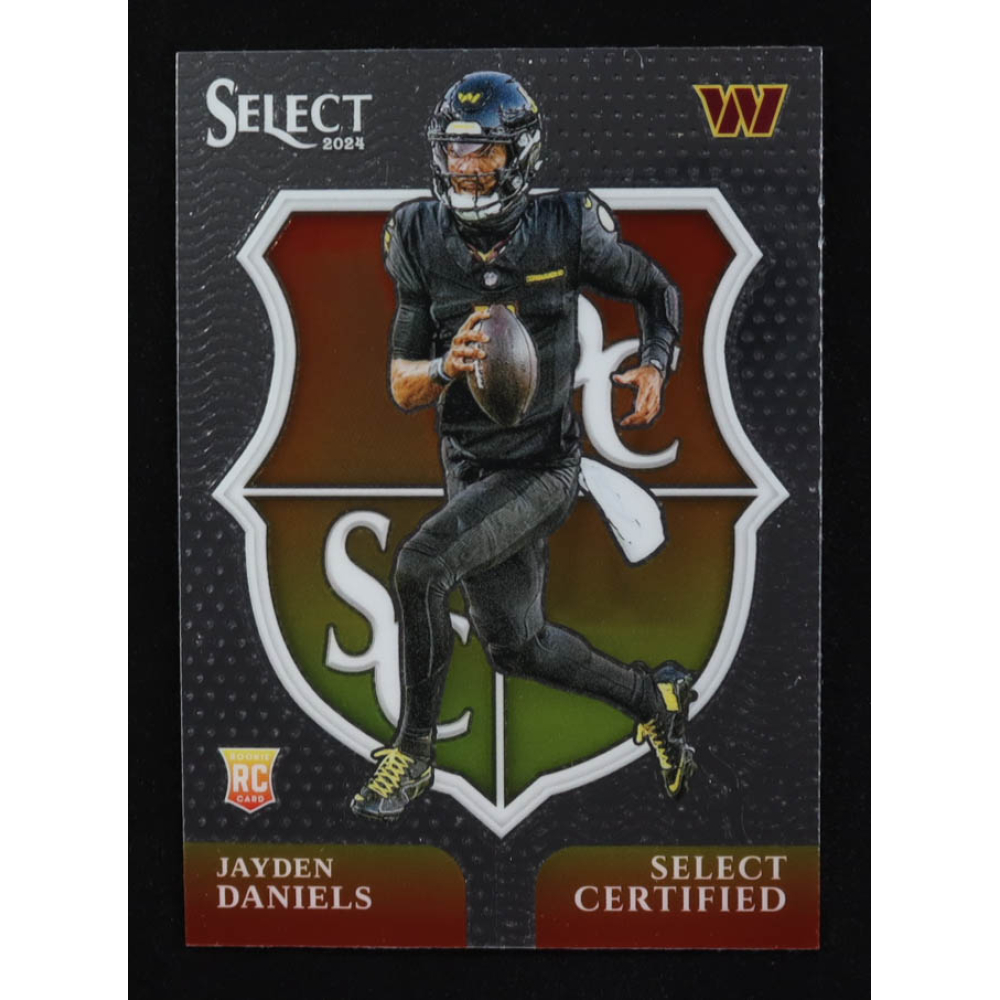 Jayden Daniels 2024 Select Select Certified Rookies #2 RC at PristineAuction.com