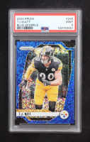 T.J. Watt 2024 Panini Prizm Blue Sparkle #245 #39/96 (PSA 9) at PristineAuction.com