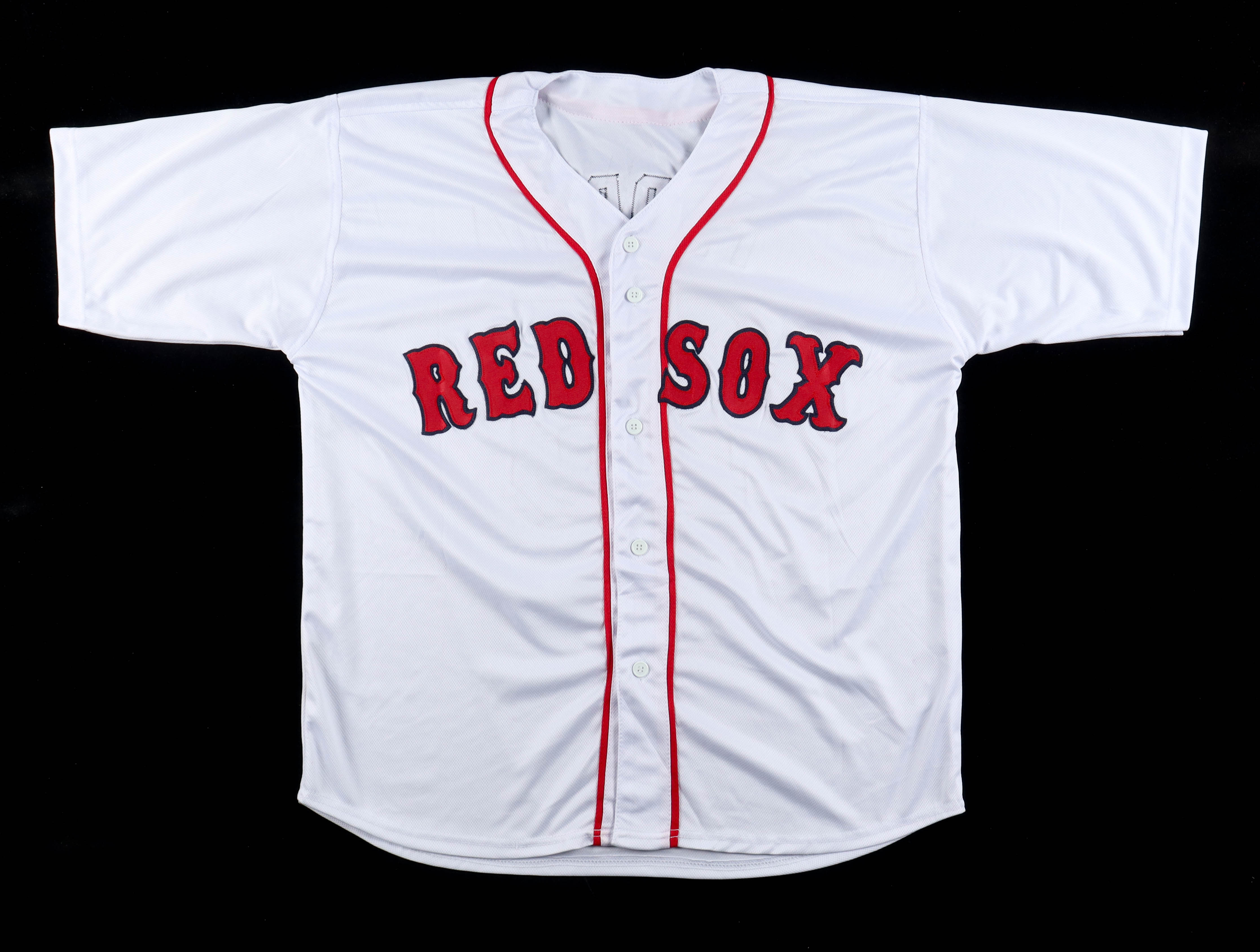 Dustin Pedroia Signed Jersey (Wilder Side Of Sports) at PristineAuction.com Dustin Pedroia Signed Jersey (Wilder Side Of Sports) at PristineAuction.com