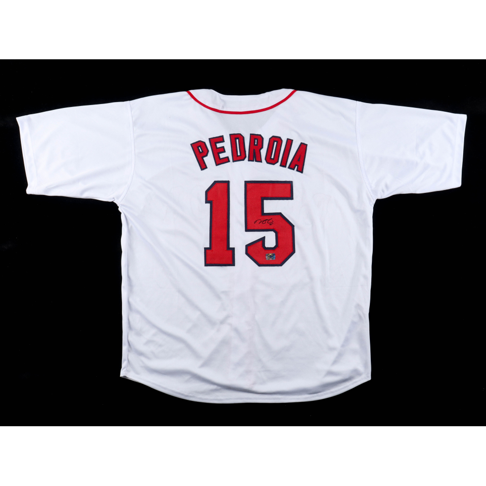 Dustin Pedroia Signed Jersey (Wilder Side Of Sports) at PristineAuction.com