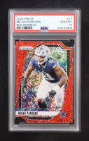 Micah Parsons 2024 Prizm Red Sparkle #77 (PSA 10) at PristineAuction.com