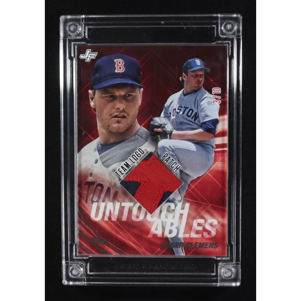 Roger Clemens 2022 Jersey Fusion Number Patch #RC86 #3/10 at PristineAuction.com