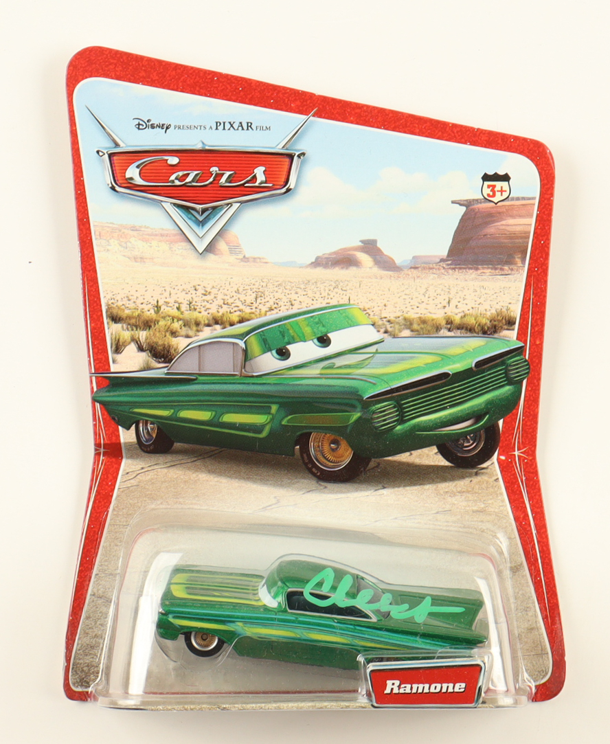 Cheech Marin Signed Disney Pixar "Cars" Ramone 1:55 Scale Diecast Mattel Toy Car (JSA) at PristineAuction.com Cheech Marin Signed Disney Pixar "Cars" Ramone 1:55 Scale Diecast Mattel Toy Car (JSA) at PristineAuction.com