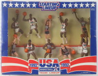 1992 Starting Lineup Team "Dream Team" USA Basketball Players Action Figure Set with Michael Jordan, Magic Johnson & Larry Bird at PristineAuction.com