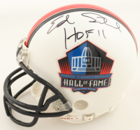 Ed Sabol Signed Hall of Fame Logo Mini Helmet Inscribed "HOF 11" (JSA) at PristineAuction.com