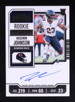 Roschon Johnson 2023 Panini Contenders Optic Rookie Ticket Variation Autographs #130 RC at PristineAuction.com