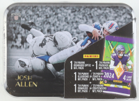 Josh Allen Panini 2025 Championship Collection Football Tin with (4) Packs at PristineAuction.com