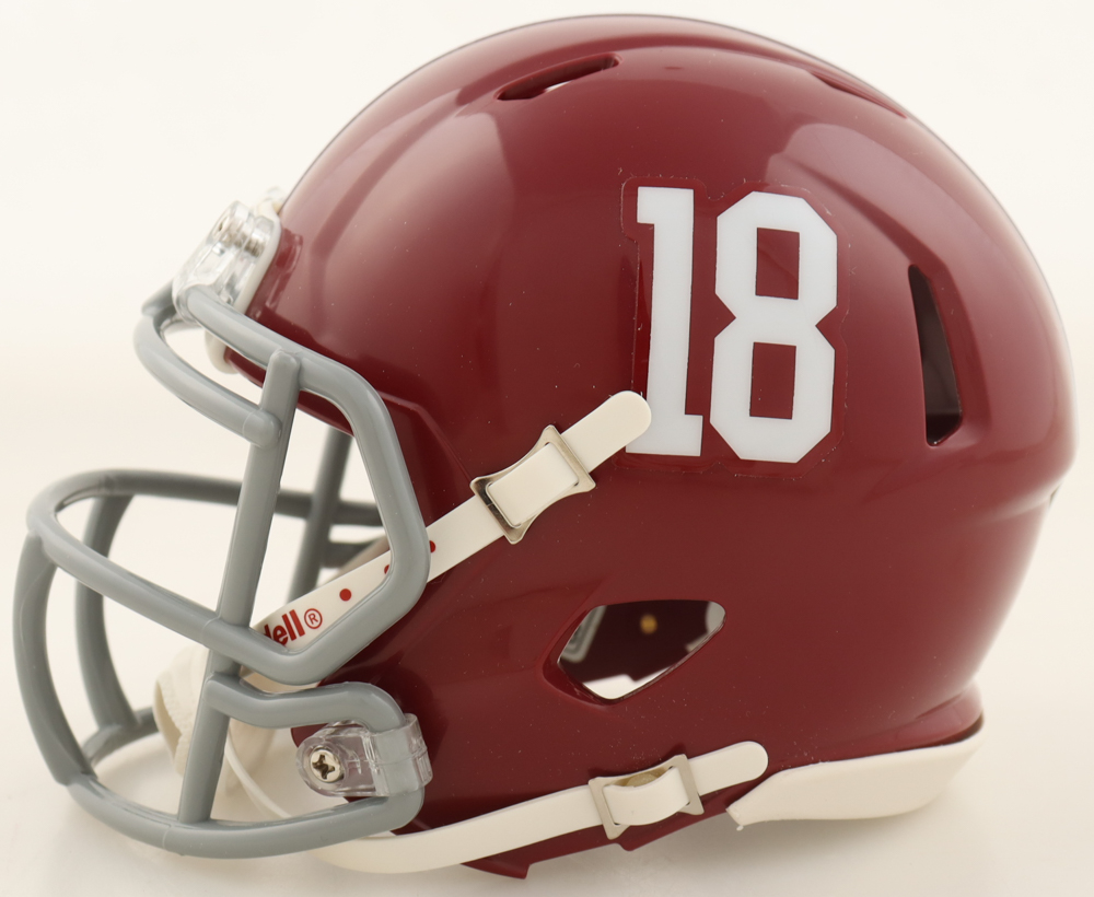 Gene Stallings Signed Alabama Crimson Tide Speed Mini Helmet (JSA) at PristineAuction.com Gene Stallings Signed Alabama Crimson Tide Speed Mini Helmet (JSA) at PristineAuction.com