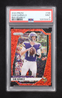 Sam Darnold 2024 Panini Prizm Red Sparkle #185 (PSA 9) at PristineAuction.com