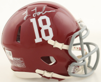 Josh Jobe Signed Alabama Crimson Tide Speed Mini Helmet (Fanatics) at PristineAuction.com