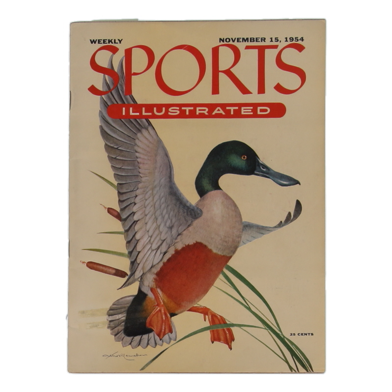 1954 Sports Illustrated Magazine at PristineAuction.com 1954 Sports Illustrated Magazine at PristineAuction.com