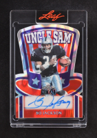 Bo Jackson 2025 Leaf Metal Independence Day Uncle Sam Autographs Lava #USBJ1 #1/1 at PristineAuction.com