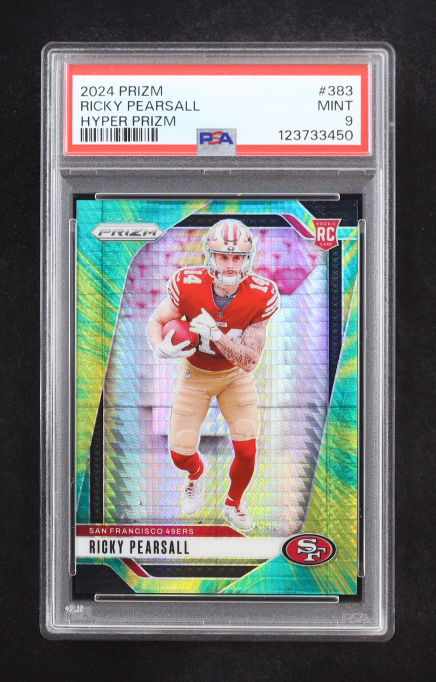 Ricky Pearsall 2024 Hyper Prizm #383 RC #152/180 (PSA 9) at PristineAuction.com Ricky Pearsall 2024 Hyper Prizm #383 RC #152/180 (PSA 9) at PristineAuction.com