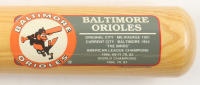 Baltimore Orioles Cooperstown Major League Team Series Commemorative Stat Baseball Bat at PristineAuction.com
