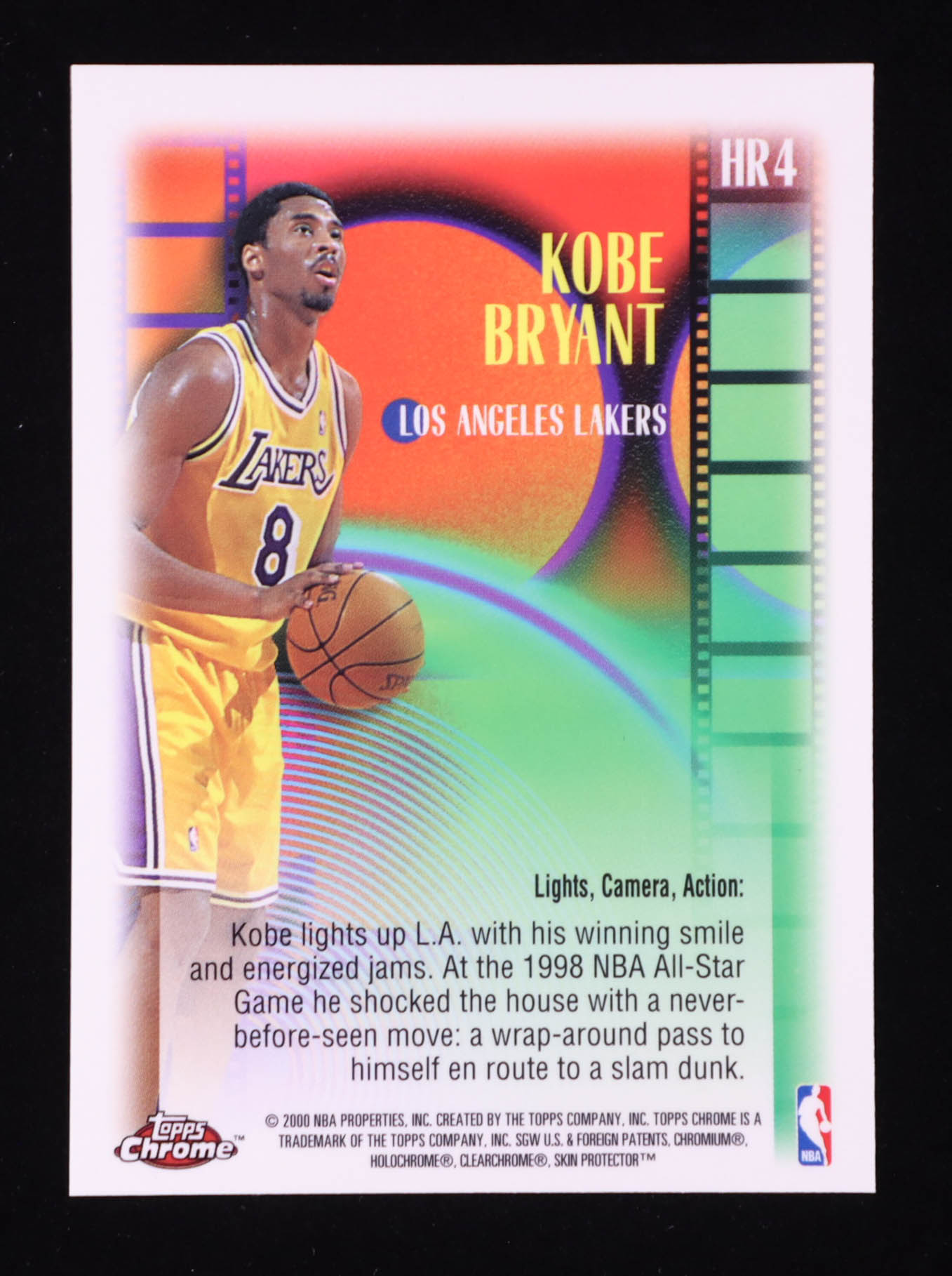 Kobe Bryant 1999-00 Topps Chrome Highlight Reels #HR4 at PristineAuction.com Kobe Bryant 1999-00 Topps Chrome Highlight Reels #HR4 at PristineAuction.com