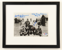 WWII B-29 Necessary Evil Crew Signed 5x7 Photograph (PSA) x3 Atomic Bomb Mission Crew at PristineAuction.com