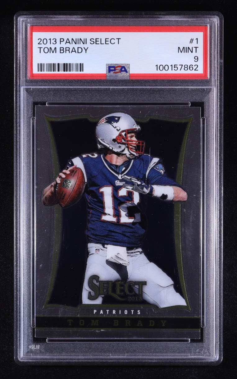 Tom Brady 2013 Panini Select #1 (PSA 9) at PristineAuction.com Tom Brady 2013 Panini Select #1 (PSA 9) at PristineAuction.com