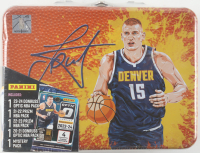 Nikola Jokic Panini 2024 Lunch Box Basketball Tin with (5) Packs at PristineAuction.com