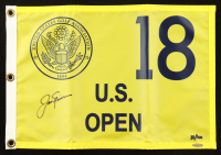 Jack Nicklaus Signed LE 1980 U.S. Open Pin Flag (UDA) at PristineAuction.com